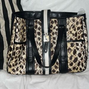 LAMB cheetah purse